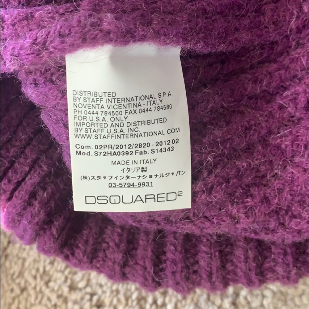 Dsquared wool sweater - Picture 2 of 2